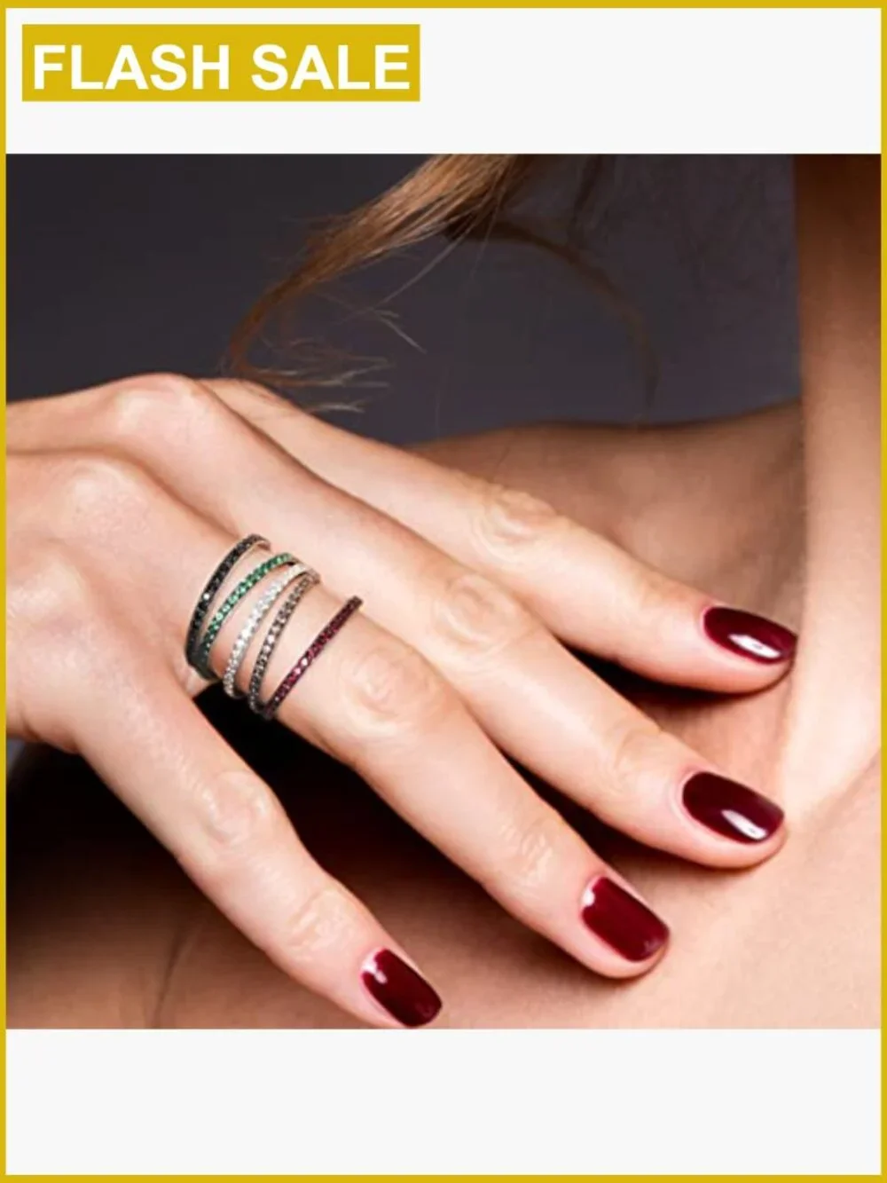 925 Sterling Silver Stacking Ring Engagement Band Fine Jewelry Ring